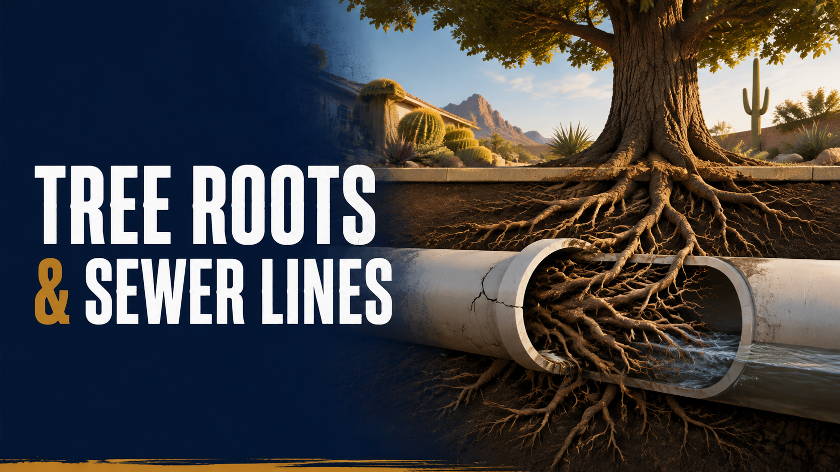 plumbing masters tree roots